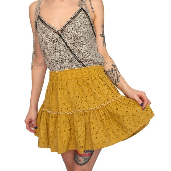 Eberjey • Large • Skirt • Amber Yellow - Picture 3 of 10